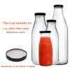 Metal Lug Cap Lid for Glass Bottle 8 Pieces , 43mm - Image 3