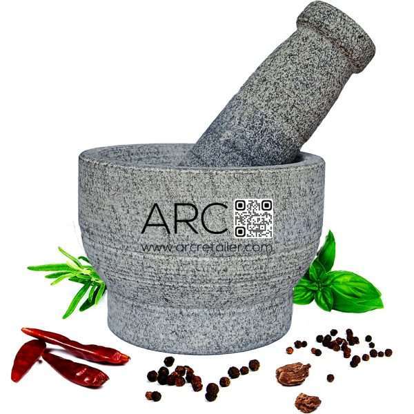 Granite Stone Mortar and Pestle