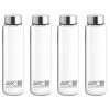 Glass Water Bottles With Leak proof Stainless Steel Cap - Clear, 800 ML,. Premium Soda Lime, Best As Reusable Drinking Bottle, Sauce Jar, Juice Beverage Container, Kefir Kit - Image 7