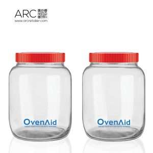 glass jars , glass food storage containers , glass jars with lids