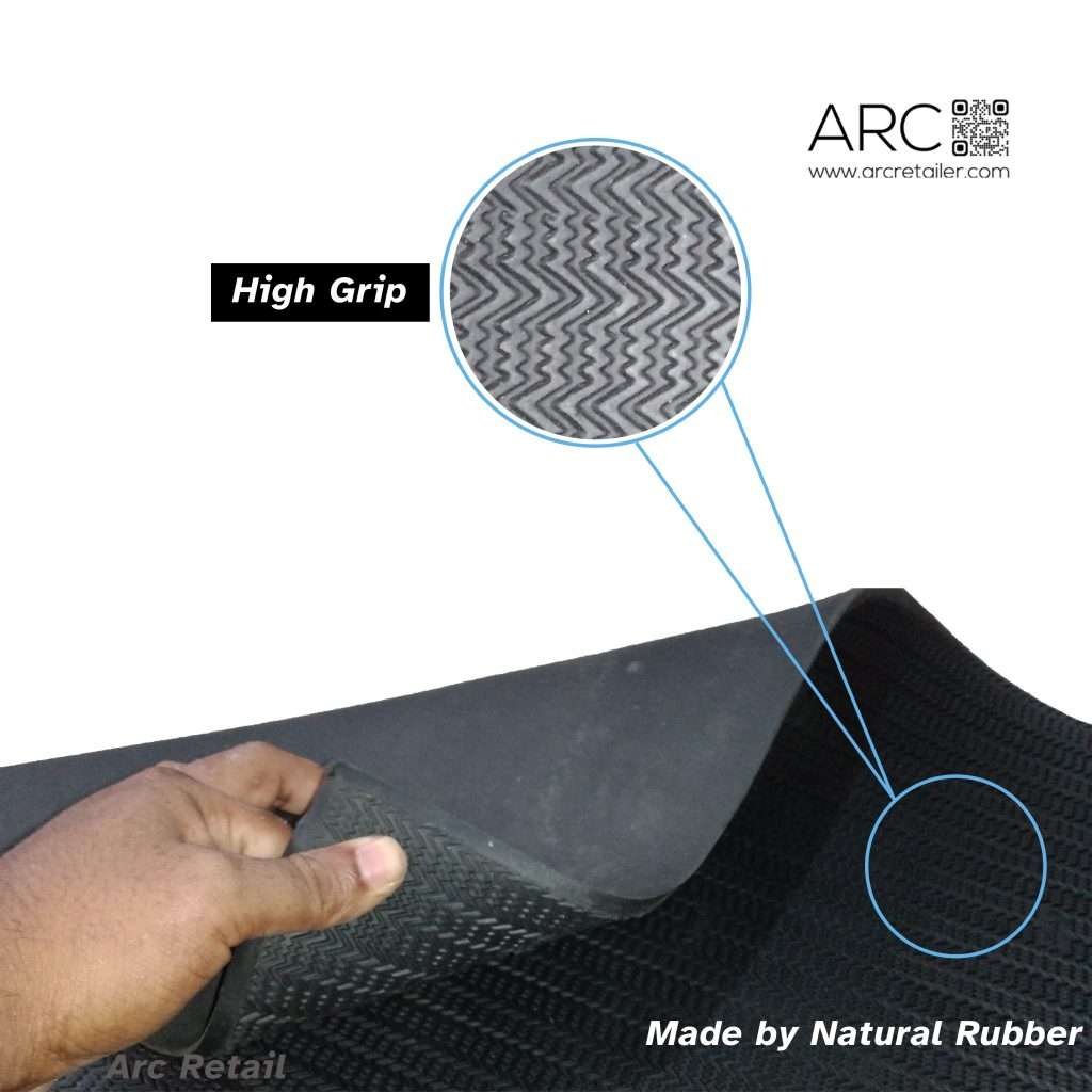 Arc Retail - Rubber Mat for Pet-Friendly (1.2m x 1m x 8mm) - Anti-Slip ...