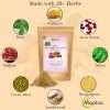Madlva Herbal Face Mask Powder | Ubtan Powder | Nalungu Maavu | Herbal Bath Powder - 200g- 100 % Natural - Image 4