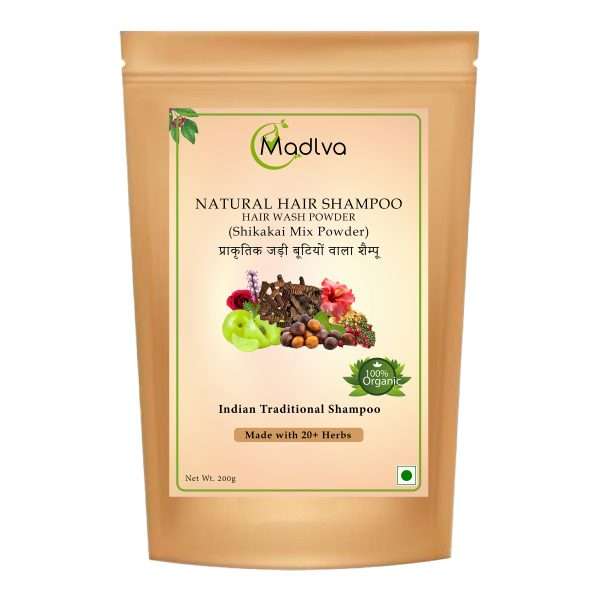 Madlva Natural Herbal Shampoo Powder