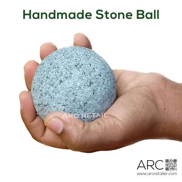 Natural Stone Ball for Home & Garden | Handcrafted Decorative Sphere | 100 % Natural Stone - Image 3