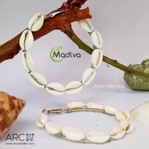 Oxidized Silver Shell Kodi Hoop Earrings