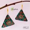 madlva-handmade-mosaic-triangle-dangler-earrings-on-display