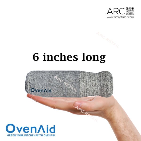 Premium Natural Stone Pestle – Heavy-Duty Hand Grinder for Kitchen, Spices & Herbs - OvenAid 100% Natural Stone - Image 3