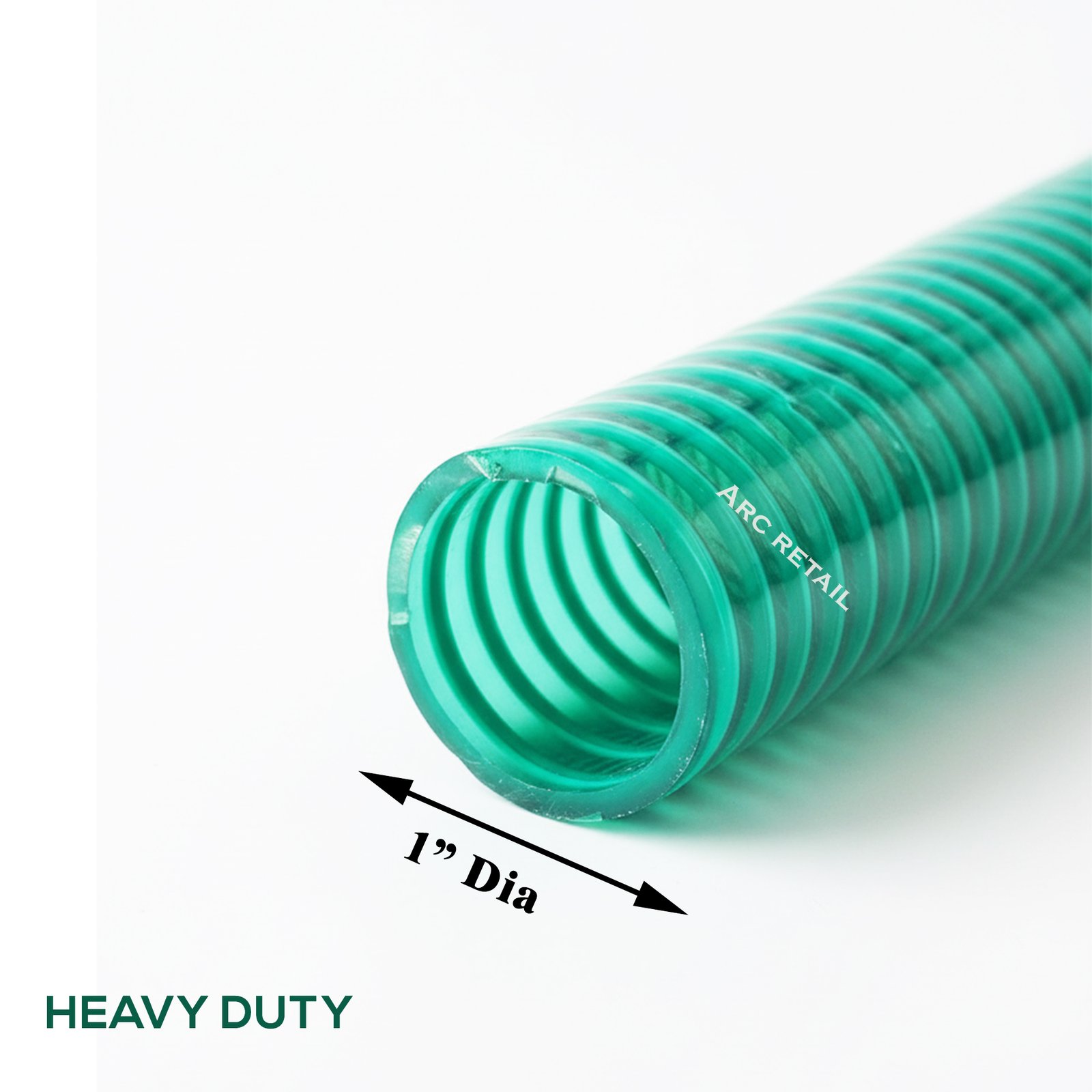 Best PVC Suction Hose 1 Inch Heavy Duty – 30 Meter (Approx 100 Feet) | ARC Retail 3 Best PVC Suction Hose 1 Inch Heavy Duty – 30 Meter (Approx 100 Feet) | ARC Retail - Image 3